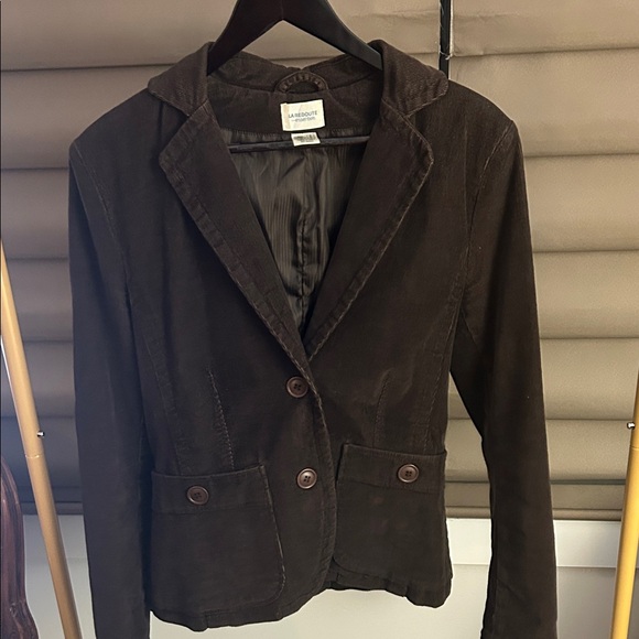Elegant Brown Corduroy Blazer - Picture 1 of 1